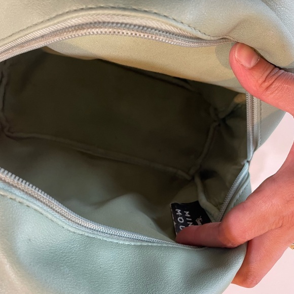 Disney Minnie Mouse Striped Leather Kids or Toddler Mini Backpack back to school - Picture 6 of 7